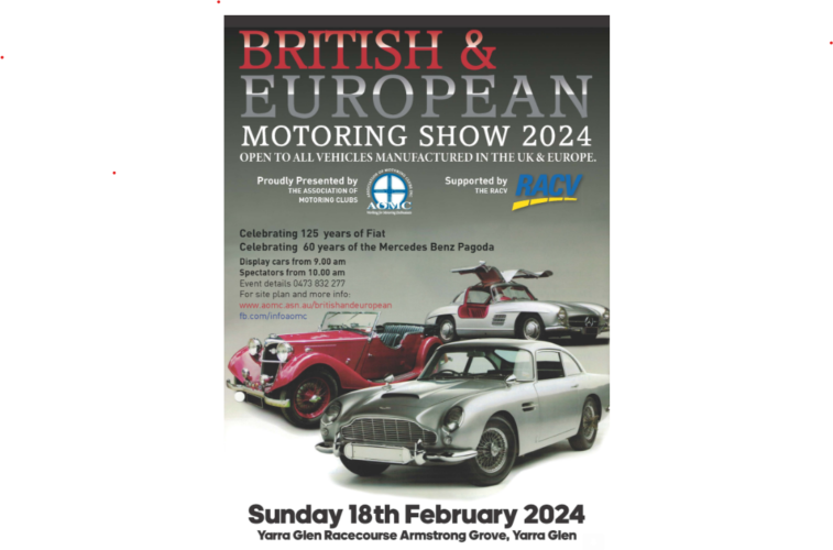 AOMC British & European Motoring Show 2024 Morris Car Club Vic